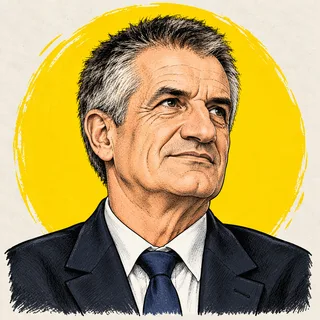 Jean Lassalle, illustration générée par ia